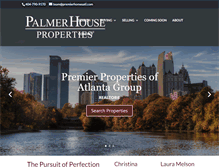 Tablet Screenshot of premierhomesatl.com
